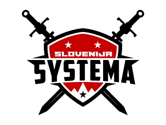 Systema Slovenija logo design by pencilhand