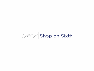Shop on Sixth logo design by KaySa
