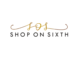 Shop on Sixth logo design by logolady