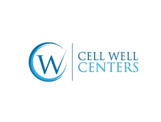 Cell well centers logo design by my!dea