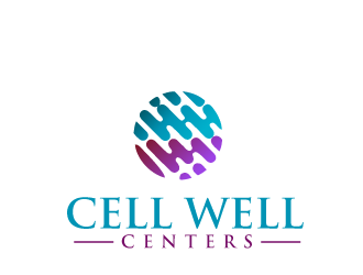 Cell well centers logo design by tec343