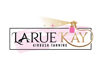 Larue Kay (Lashes & Brows)  logo design by DreamLogoDesign