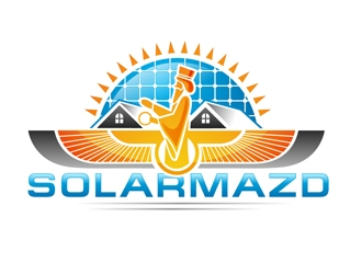 solarmazd logo design by DreamLogoDesign