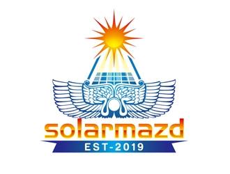 solarmazd logo design by DreamLogoDesign
