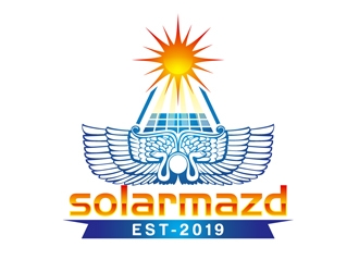 solarmazd logo design by DreamLogoDesign