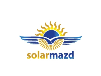 solarmazd logo design by samuraiXcreations