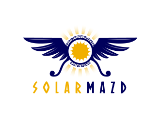 solarmazd logo design by schiena