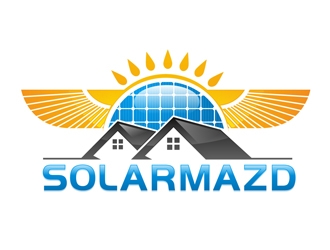 solarmazd logo design by DreamLogoDesign