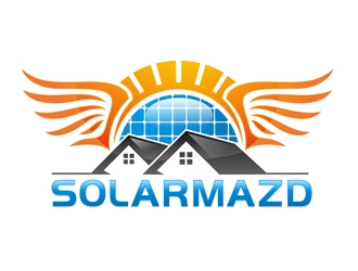 solarmazd logo design by DreamLogoDesign