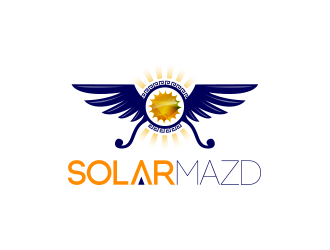 solarmazd logo design by schiena