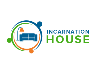 Incarnation House logo design by BeDesign