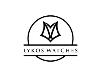 Lykos Watches  logo design by CreativeKiller