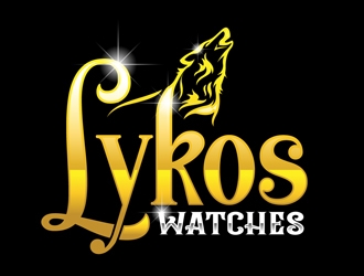 Lykos Watches  logo design by DreamLogoDesign