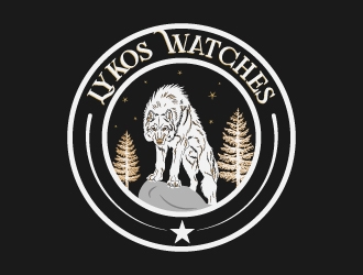 Lykos Watches  logo design by kasperdz