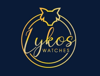 Lykos Watches  logo design by logoguy