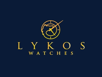 Lykos Watches  logo design by logoguy
