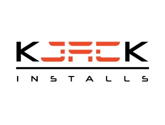 KJack Installs logo design by Suvendu