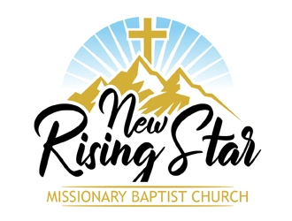 New Rising Star Missionary Baptist Church logo design by MAXR