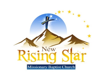 New Rising Star Missionary Baptist Church logo design by Suvendu