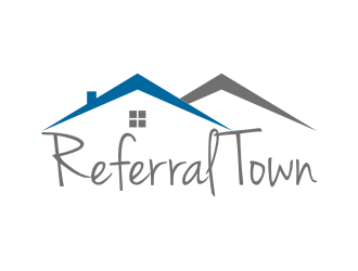 Referral Town logo design by rief