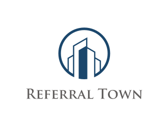 Referral Town logo design by asyqh