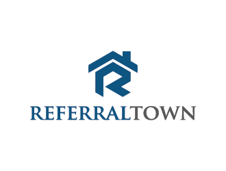 Referral Town logo design by mhala