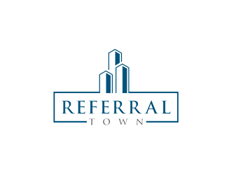 Referral Town logo design by jancok
