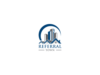 Referral Town logo design by haidar