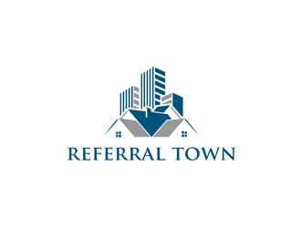 Referral Town logo design by bomie
