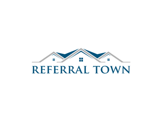 Referral Town logo design by bomie