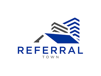 Referral Town logo design by blackcane