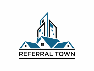 Referral Town logo design by hopee