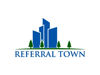 Referral Town logo design by abss