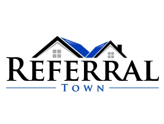 Referral Town logo design by ElonStark