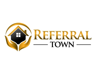 Referral Town logo design by Dawnxisoul393