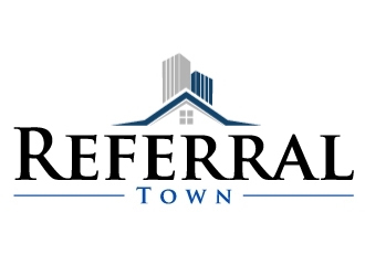 Referral Town logo design by ElonStark
