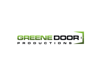 Greene Door Productions logo design by elleen