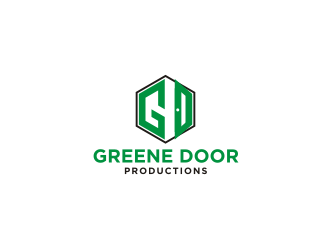 Greene Door Productions logo design by Barkah