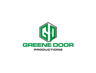Greene Door Productions logo design by Barkah