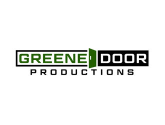 Greene Door Productions logo design by megalogos