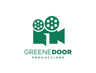 Greene Door Productions logo design by logolady