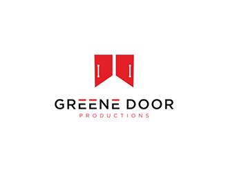 Greene Door Productions logo design by blackcane