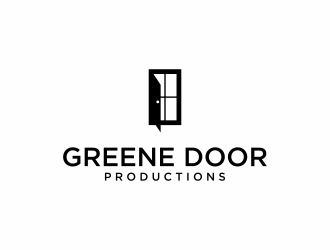 Greene Door Productions logo design by hopee