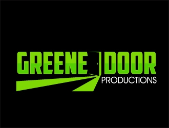 Greene Door Productions logo design by desynergy