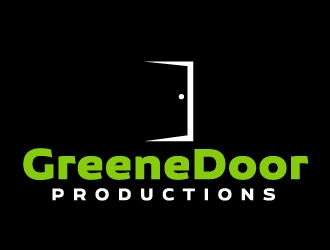Greene Door Productions logo design by ElonStark
