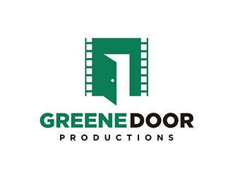 Greene Door Productions logo design by logolady