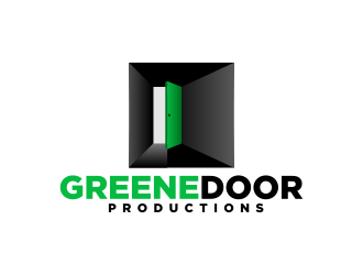 Greene Door Productions logo design by ekitessar