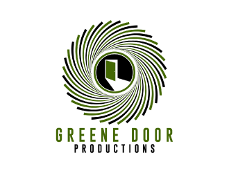 Greene Door Productions logo design by nona