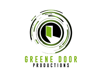 Greene Door Productions logo design by nona