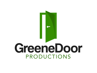 Greene Door Productions logo design by kunejo